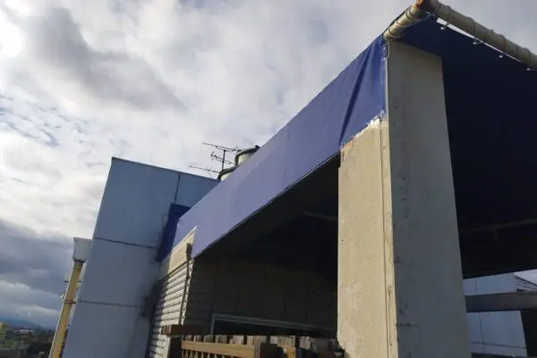 画像2235：沼津市　Ｙ電気上棟　屋根、板金工事